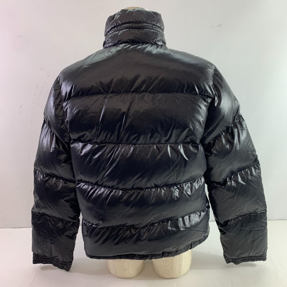 04w1979▽※【中古】MONCLER モンクレール 41310/50/68950 EVERESTエベレスト アームビックロゴワッペン付  ダウンジャケット2 ブラック メンズ - メルカリ