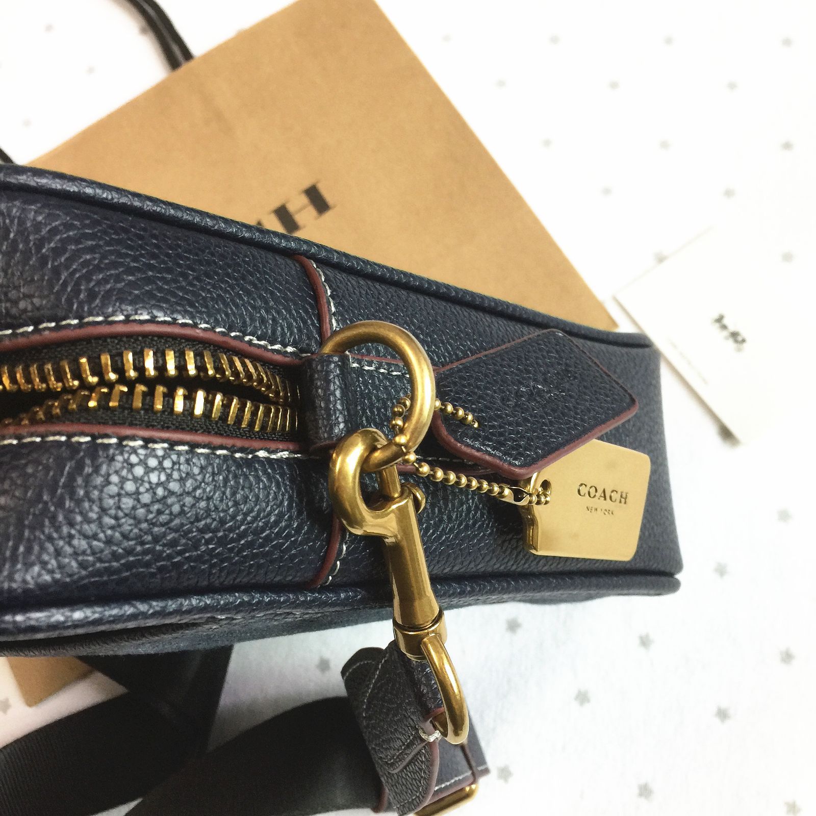 セール中】COACH コーチバッグ CG996 デニム ショルダーバッグ クロス