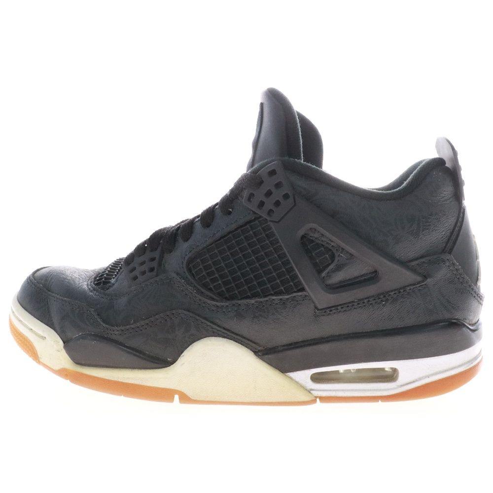 NIKE (ナイキ) AIR JORDAN 4 RETRO SE LASER BLACK GUM エアジョーダン 
