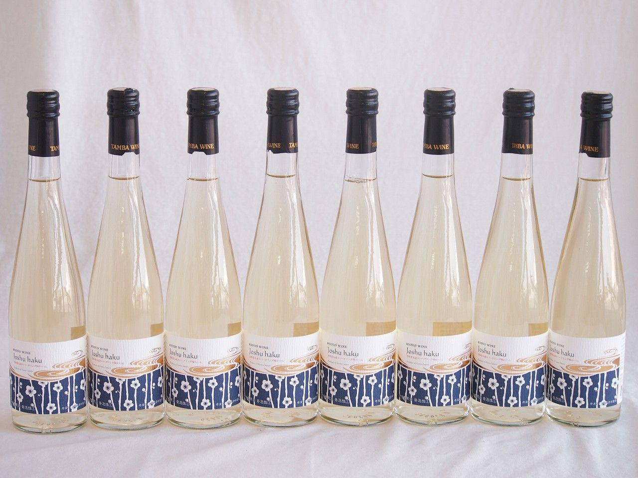 8本セット(京都青谷産の城州白梅スパークリング梅ワインやや甘口alco9