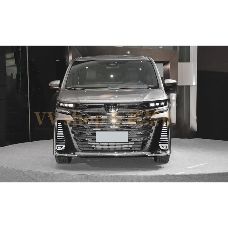 新型ヴェルファイア40系 ハイブリッド TAHA40W TAHA45W Z E パーツ 外装 フロントバンパーガーニッシュ フォグランプトリム