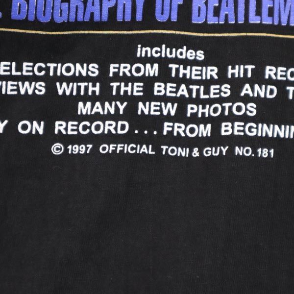 ビートルズ 90s オールド バンT 半袖 Tシャツ ブラック The Beatles