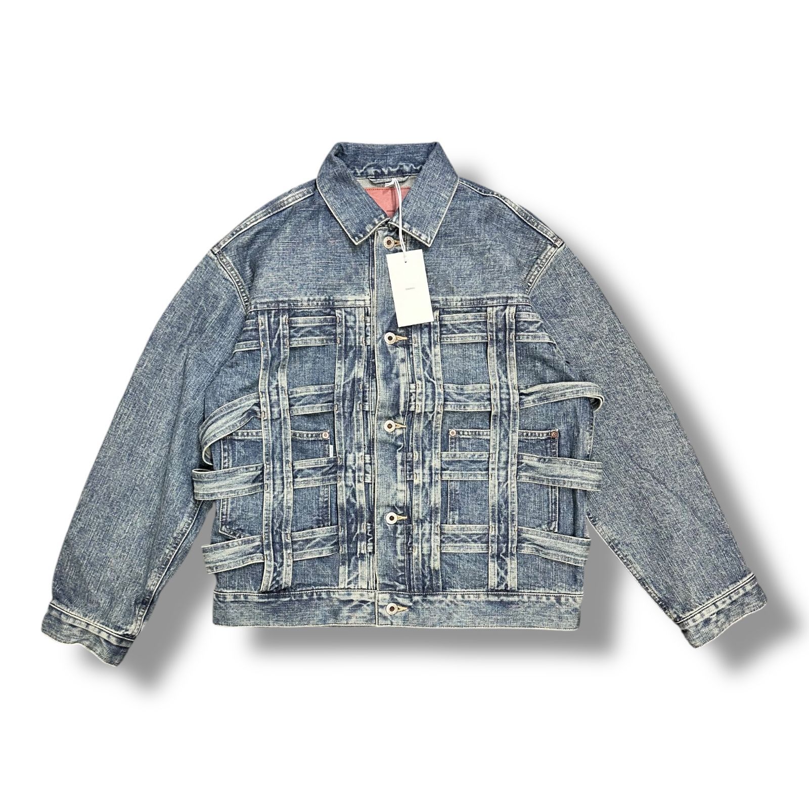 参考上代82500円 未使用品 SUGARHILL 24AW CAGED DENIM JACKET