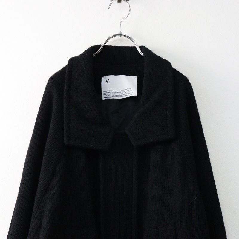 ジャケット・アウター VOAAOV WOOL OVERSIZE STANDCOLLAR COAT VOAAOV WOOL OVERSIZE STAND COLLAR COAT
