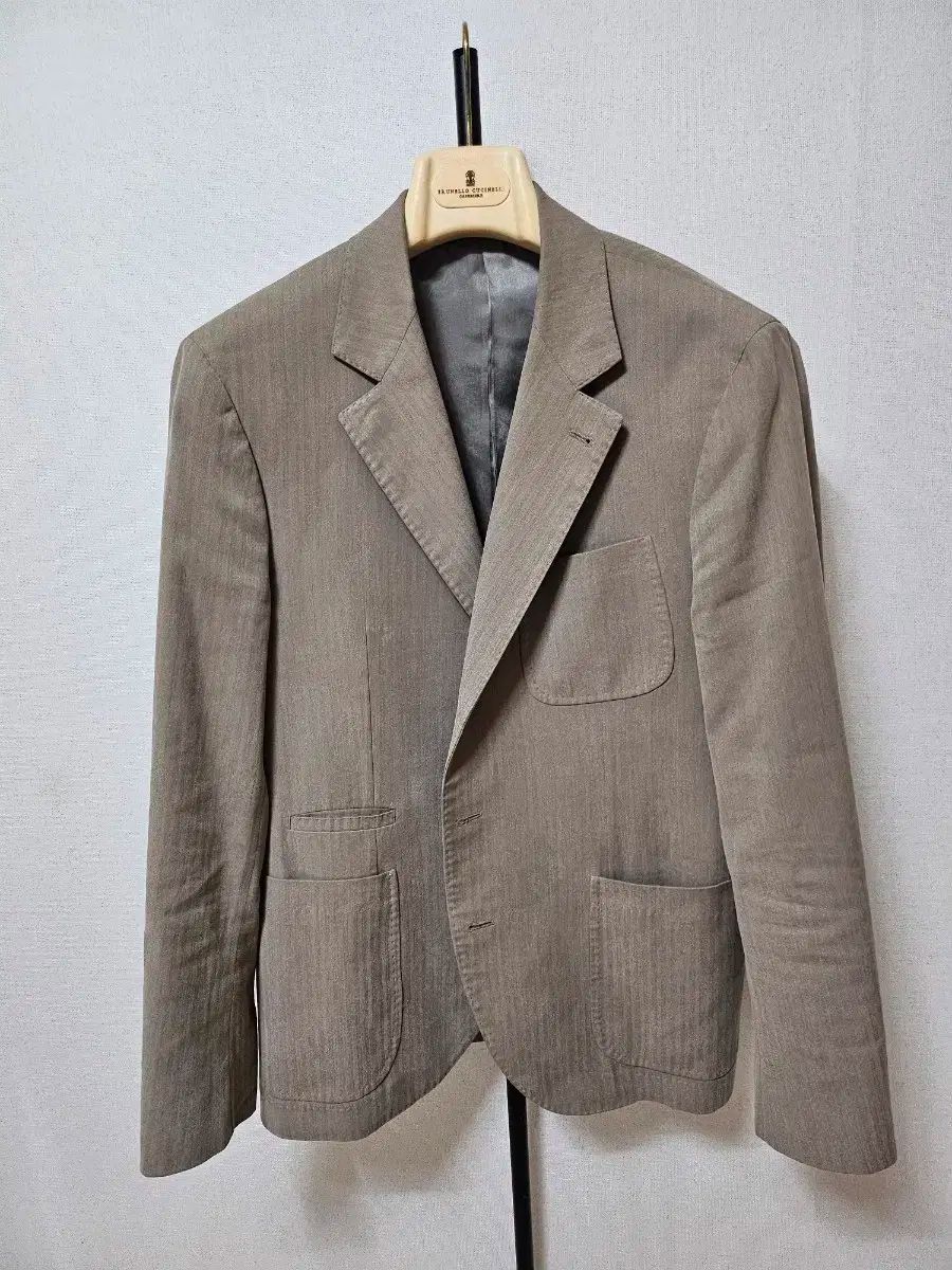 BRUNELLO CUCINELLI(ブルネロクチネリ) リネン ジャケット 48