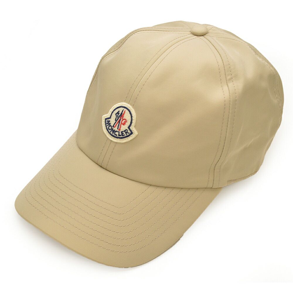 MONCLER モンクレール レディース ベースボールキャップ/帽子 ロゴ ワッペン iymc24s509 3B000-01 0U282 CHAMPAGNE
