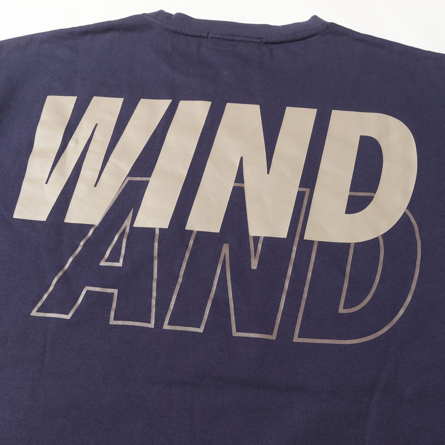 WIND AND SEA ウィンダンシー Tシャツ ネイビー 紺 サイズ:XL