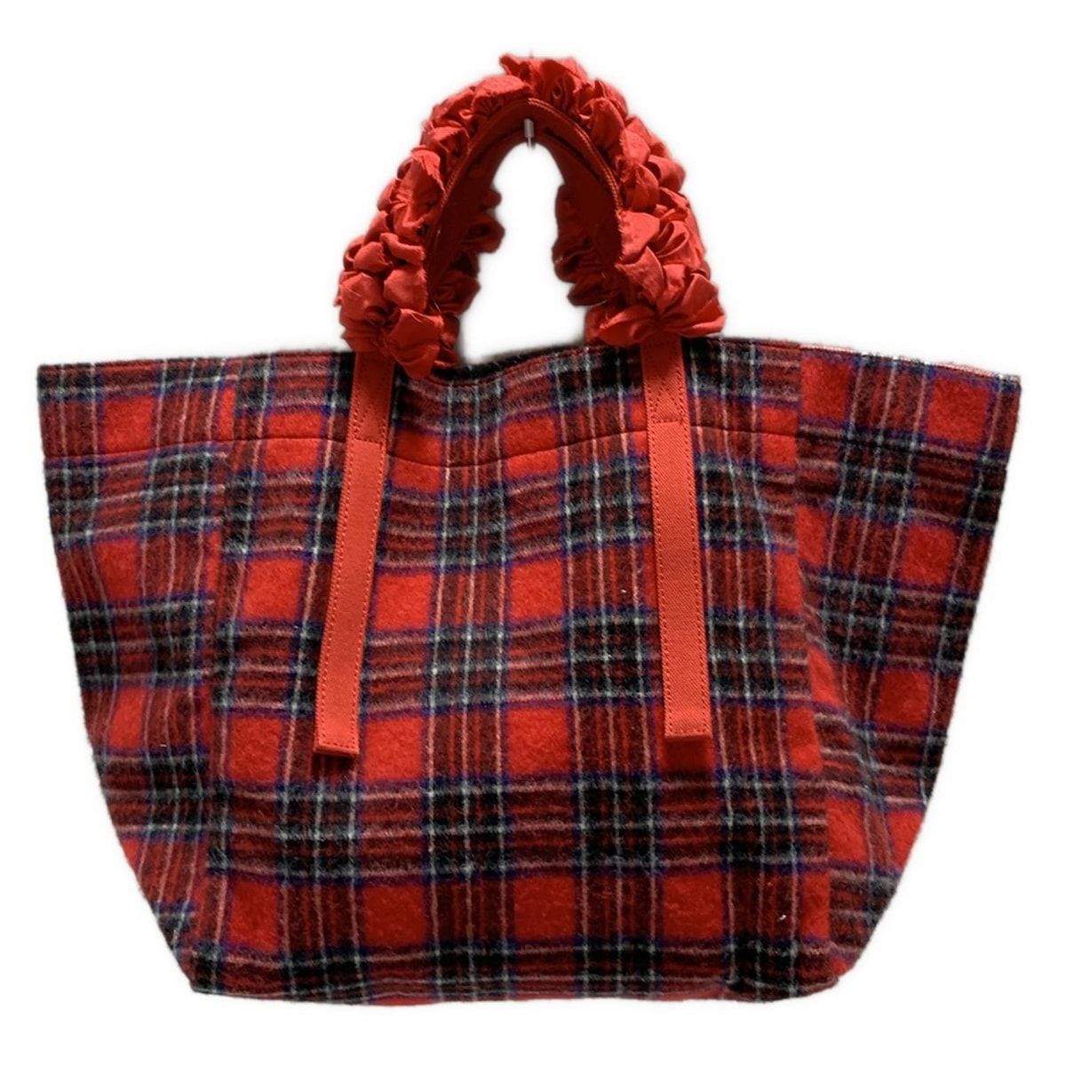 LUDLOW ラフィア かごバッグ フリル付き LUDLOWフリルバッグ LUDLOW ラフィア かごバッグ フリル付き LUDLOW