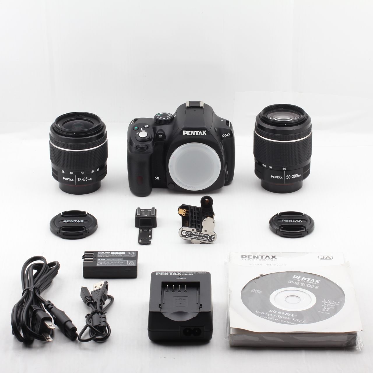 【訳アリ】PENTAX K-50 ダブルズームレンズキット Amazon.co.jp: RICOH デジタル一眼レフ PENTAX K-50 DAL18