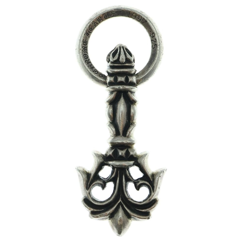 CHROME HEARTS クロムハーツ FILIGREE PULL フィリグリープル ペンダント シルバーネックレストップ