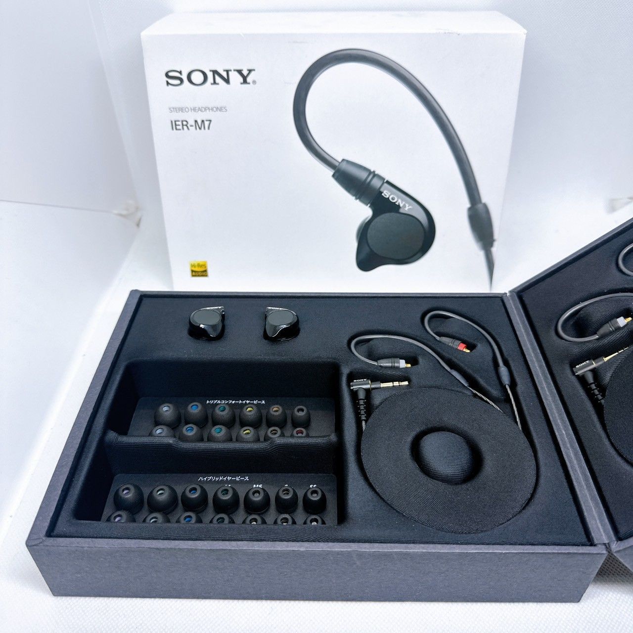 SONY IER-M7 有線イヤホン ブラック Amazon.co.jp: Sony IER-M7 インイヤーモニターヘッドホン