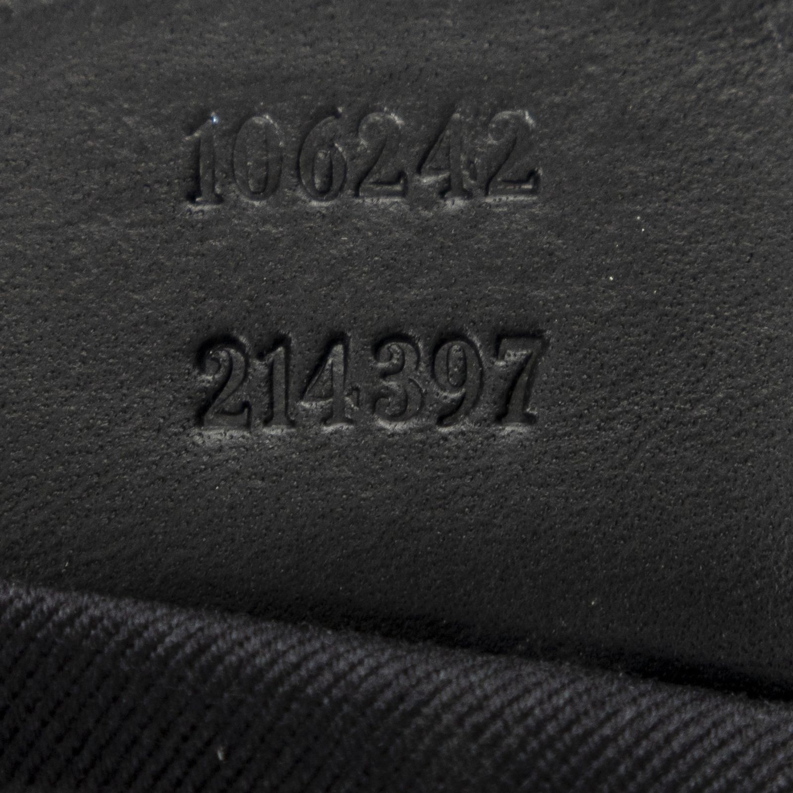 グッチトールホーボー黒GGキャンバスA