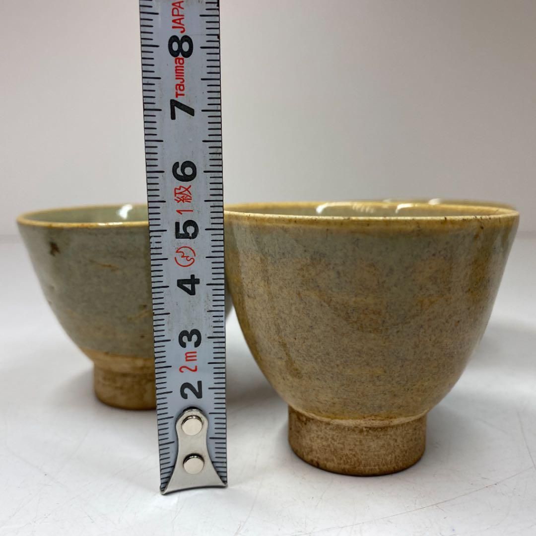 力強い高台 煎茶碗6客