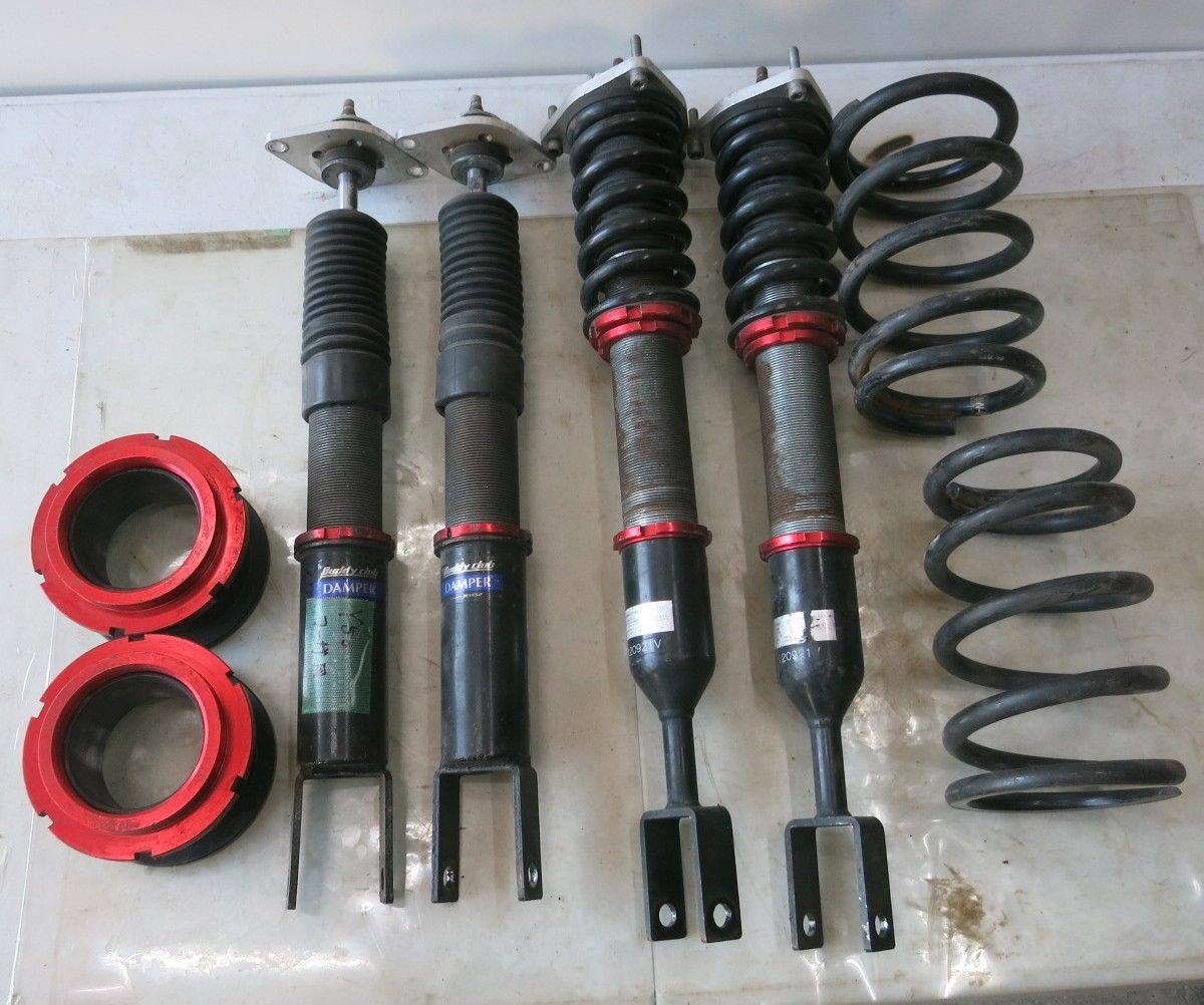 ◆Y50 フーガ Buddy club DAMPER 車高調 サスペンションキット フルタップ バーディークラブ 現状品◆