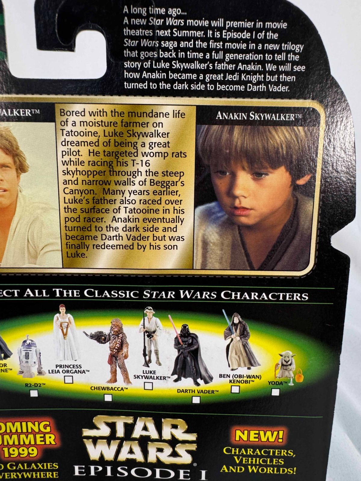 美品◎ 1990年代/STAR WARS/LUKE SKYWALKER 1990年代 The Power of the Force スターウォーズ フィギュア