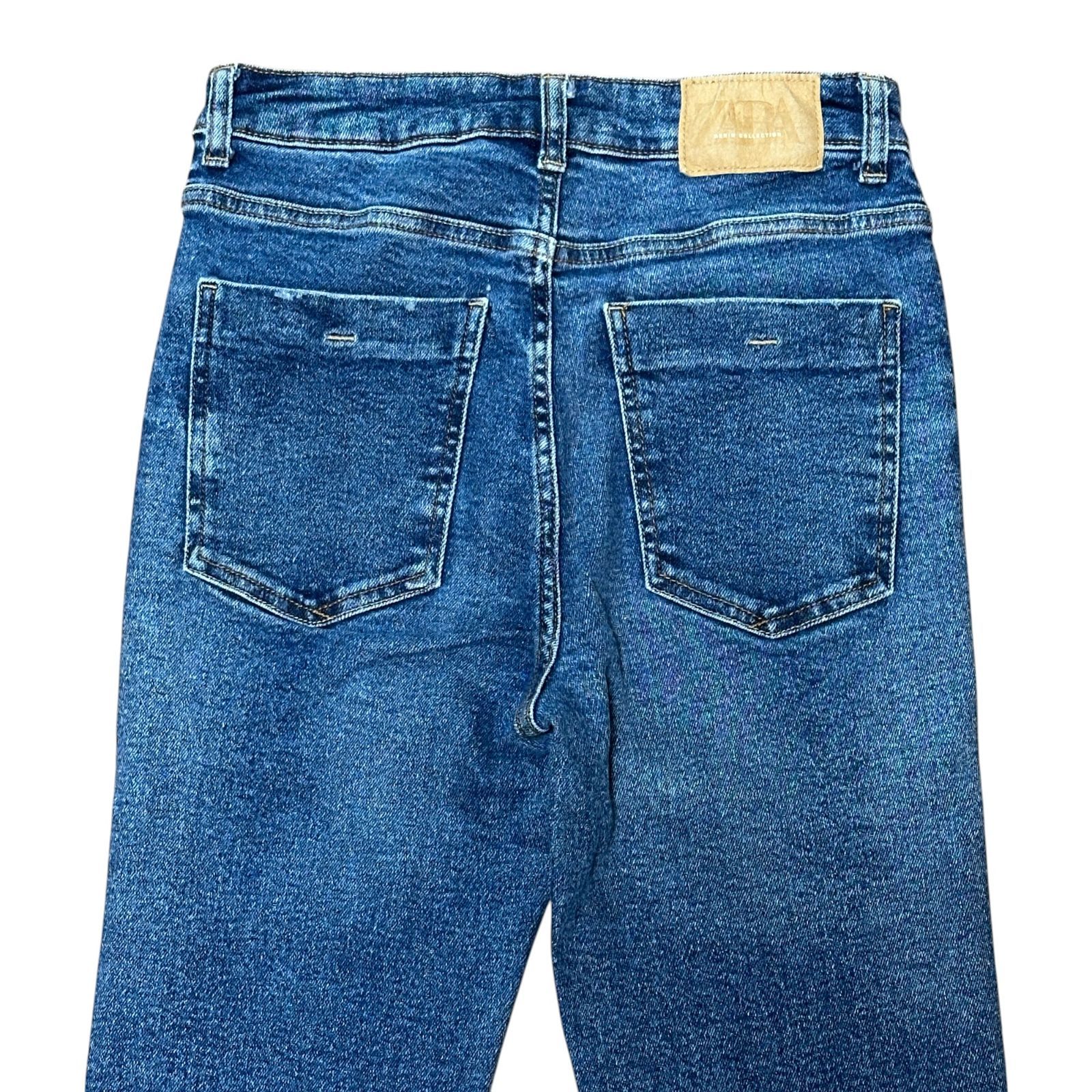ZARA ストレッチ ハイウエスト ブーツカットデニム レディースM サイズ