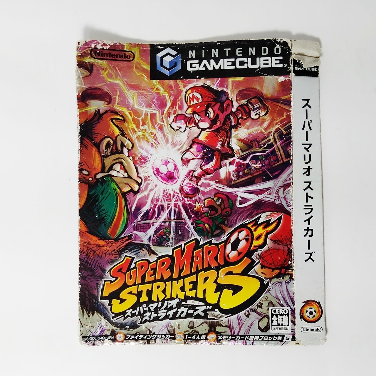 北米版　GCソフト　スーパーマリオストライカーズ スーパーマリオストライカーズ｜ゲームキューブ (GC)｜任天堂