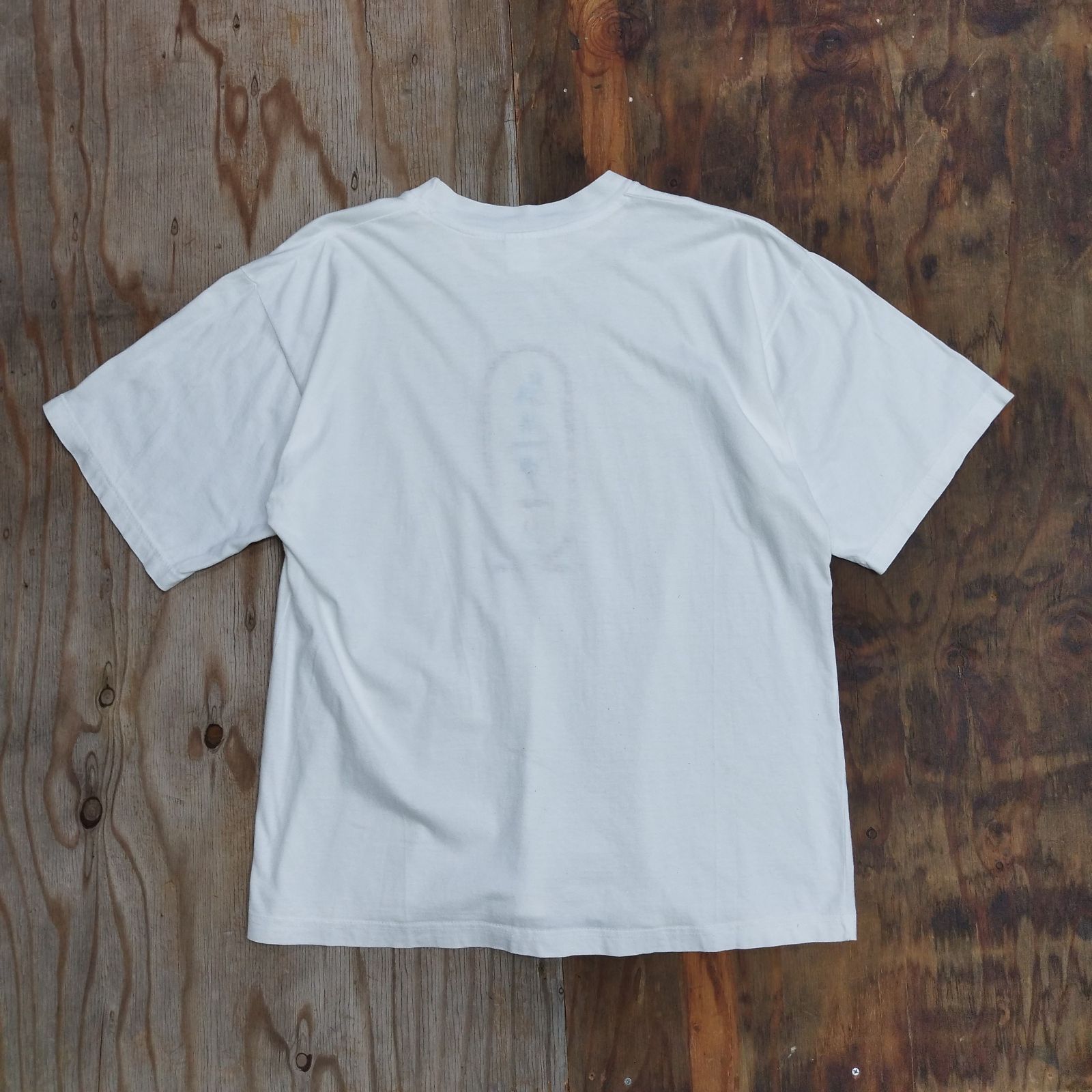エジプト 象形文字 刺繍 半袖 クルーネック Tシャツ お土産 スーベニア