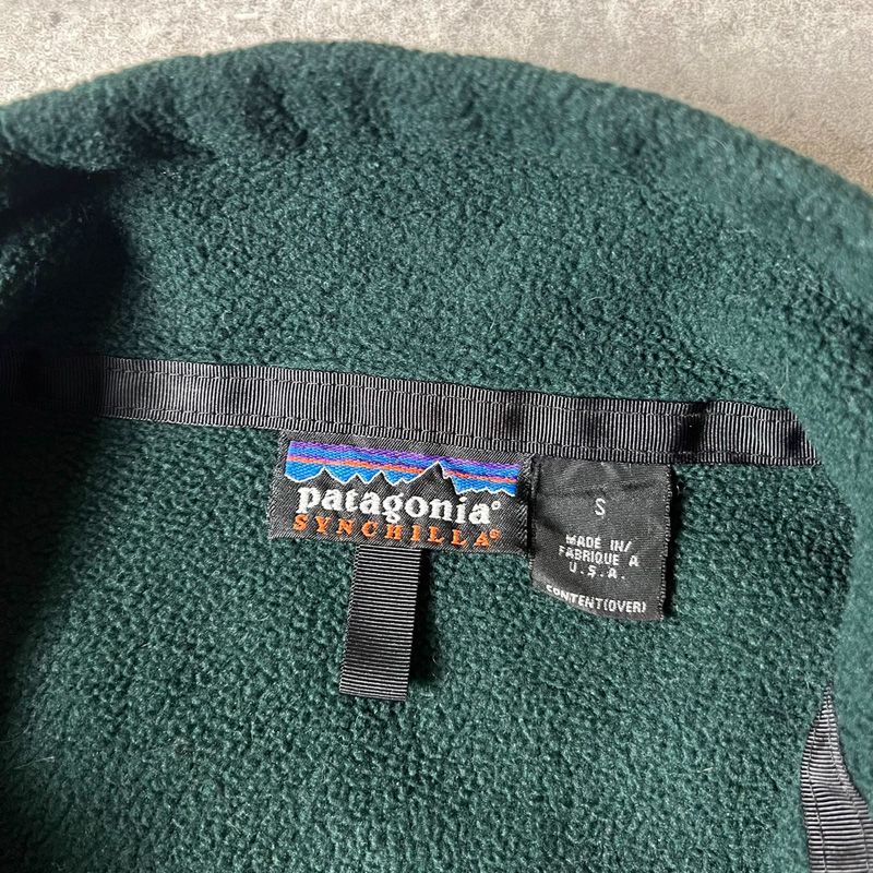 90s 97年製 USA製 Patagonia フルジップ シンチラ フリース