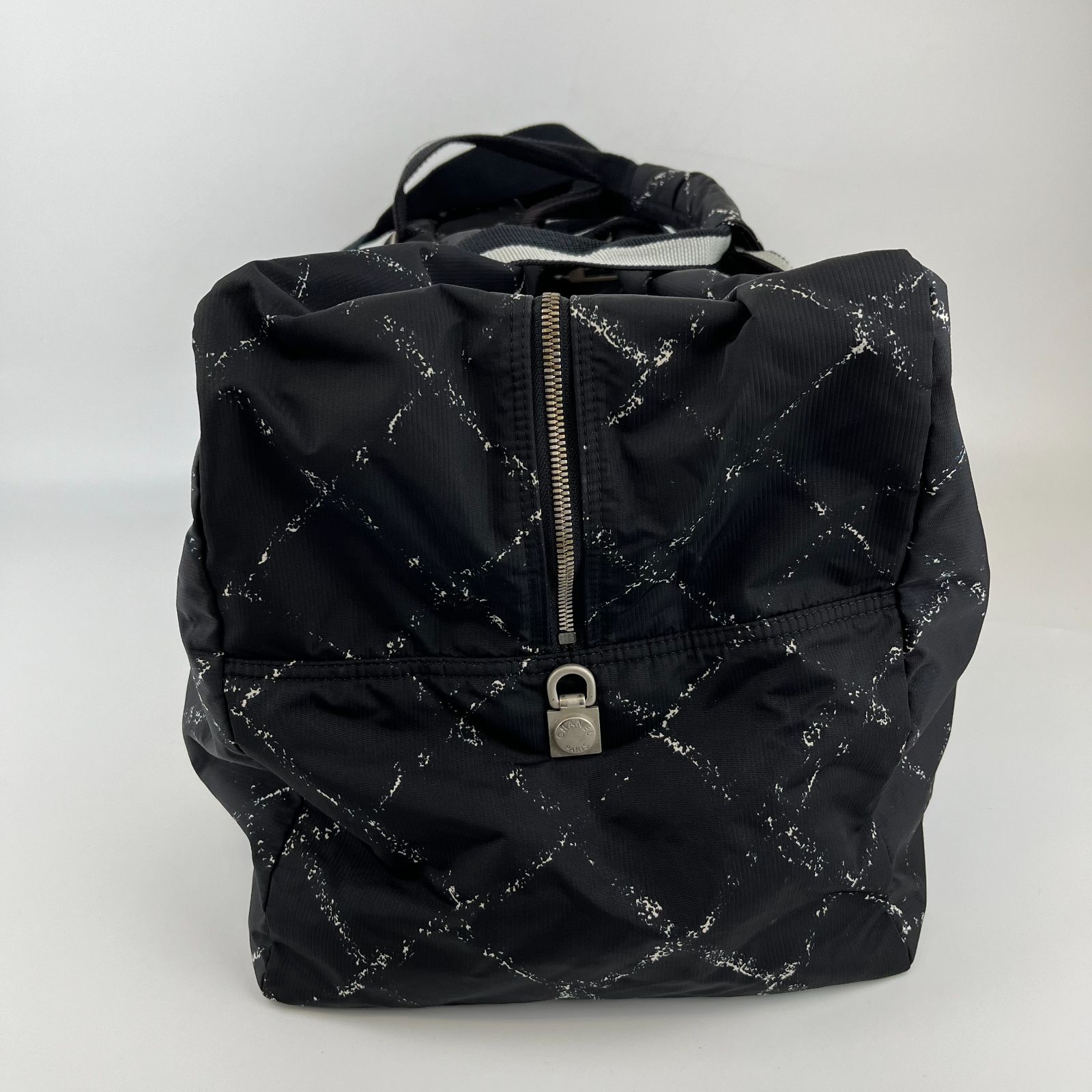 中古】CHANEL シャネル ココマーク トラベルライン ボストンバッグ  