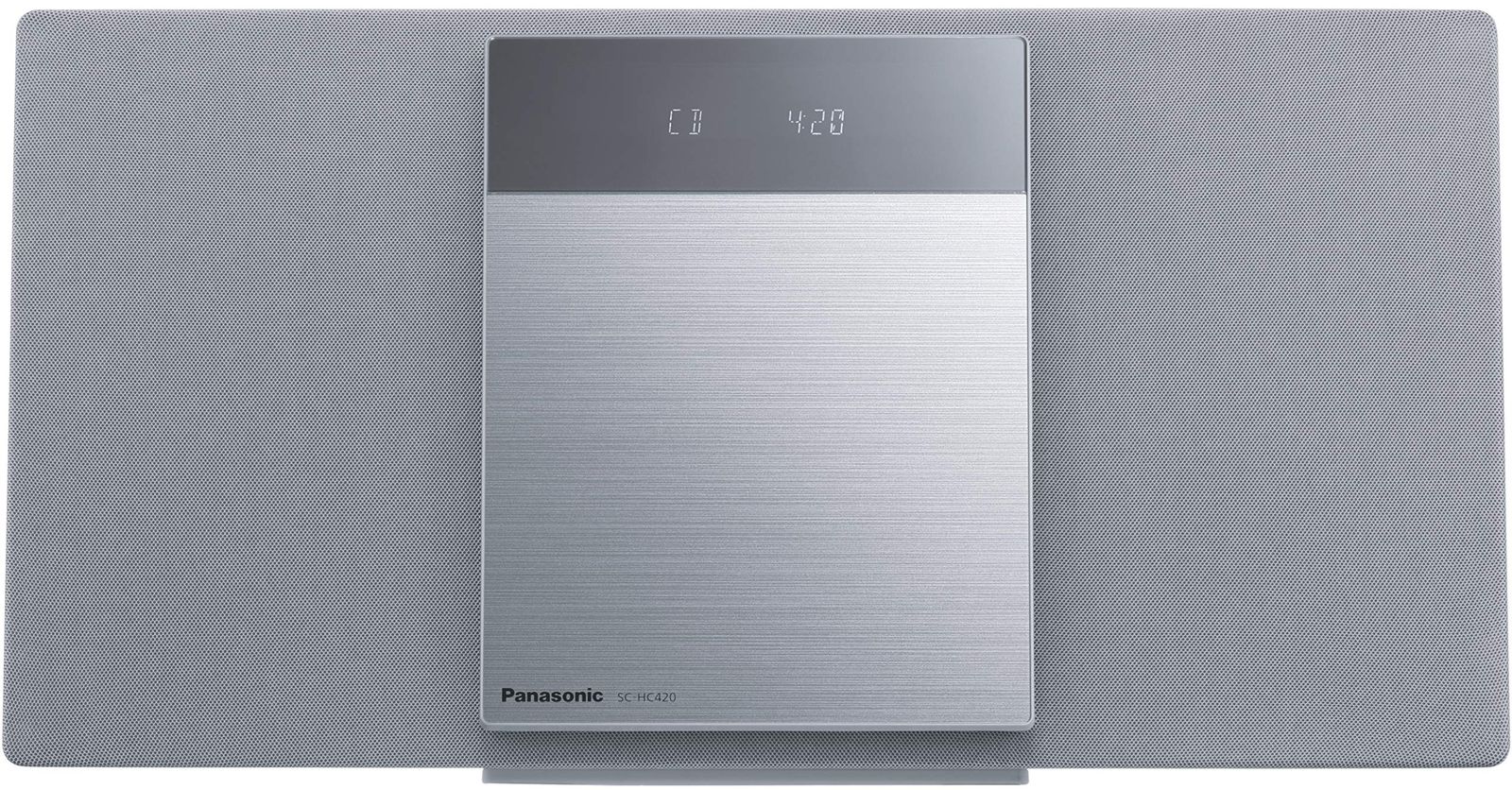 パナソニック ミニコンポ FM|AM 2バンド Bluetooth対応 デジタル5チェンジャー USBメモリー録音機能搭載 SC-HC420-S
