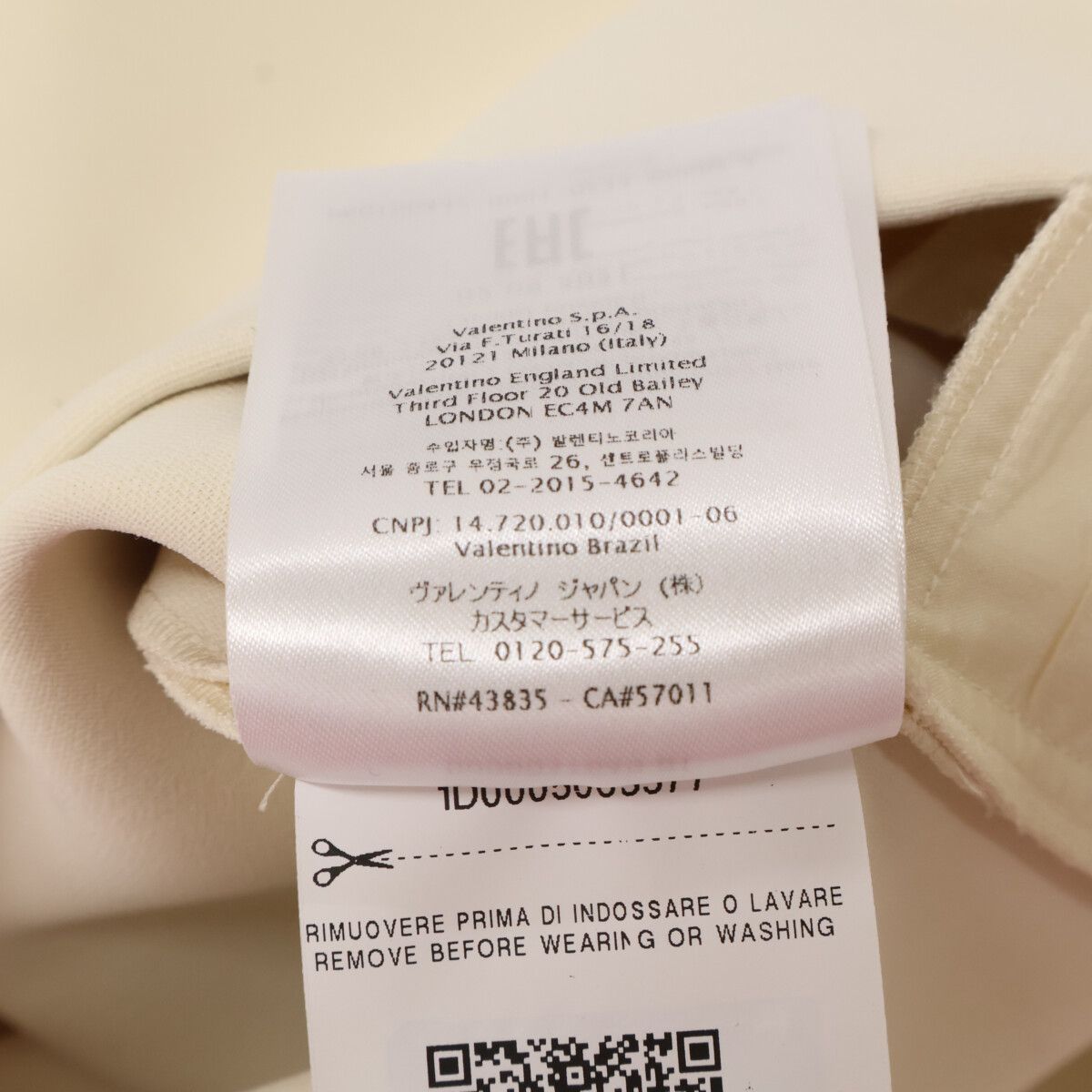  RED レッドヴァレンチノ ﾍﾞｰｼﾞｭ ﾚｰｽ 襟付きﾜﾝﾋﾟｰｽ 40 その他 その他