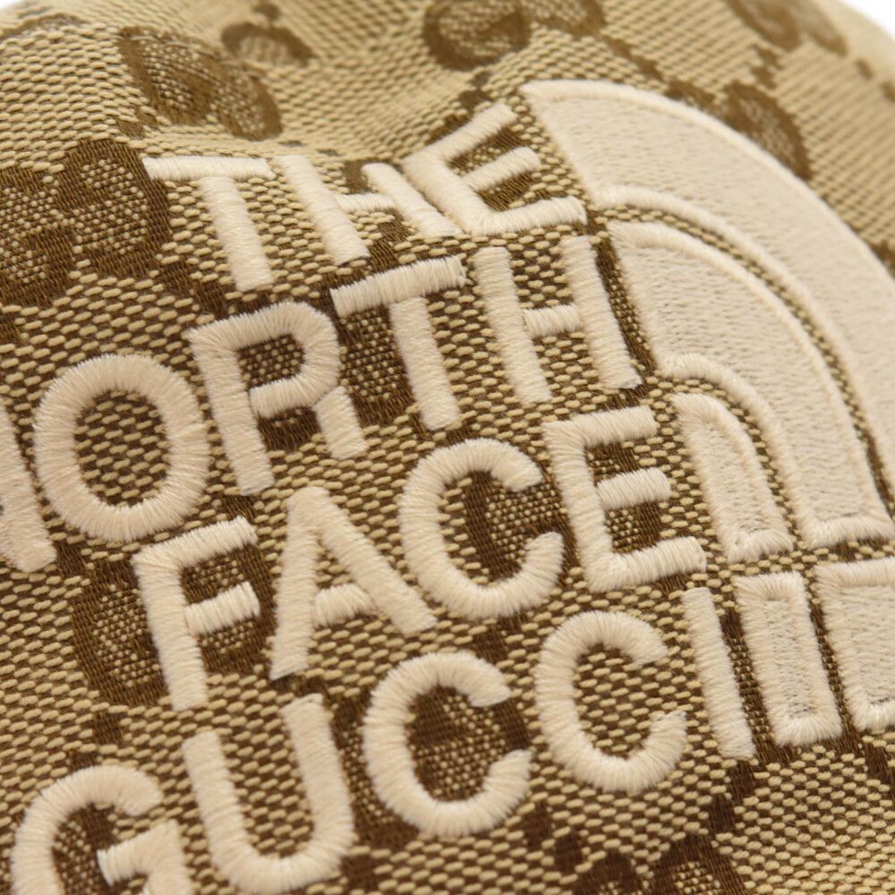 グッチxノースフェイス　GUCCI x NORTHFACE　GGキャンバスハット GUCCI (グッチ) 22SS×THE NORTH FACE GG CANVUS BUCKET HAT ザ