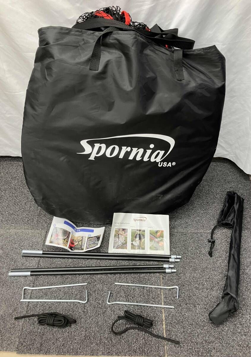 スポーニア　ゴルフネット ターゲット付き ゴルフネット ターゲットシート Spornia 自宅でドライバーやアプローチ