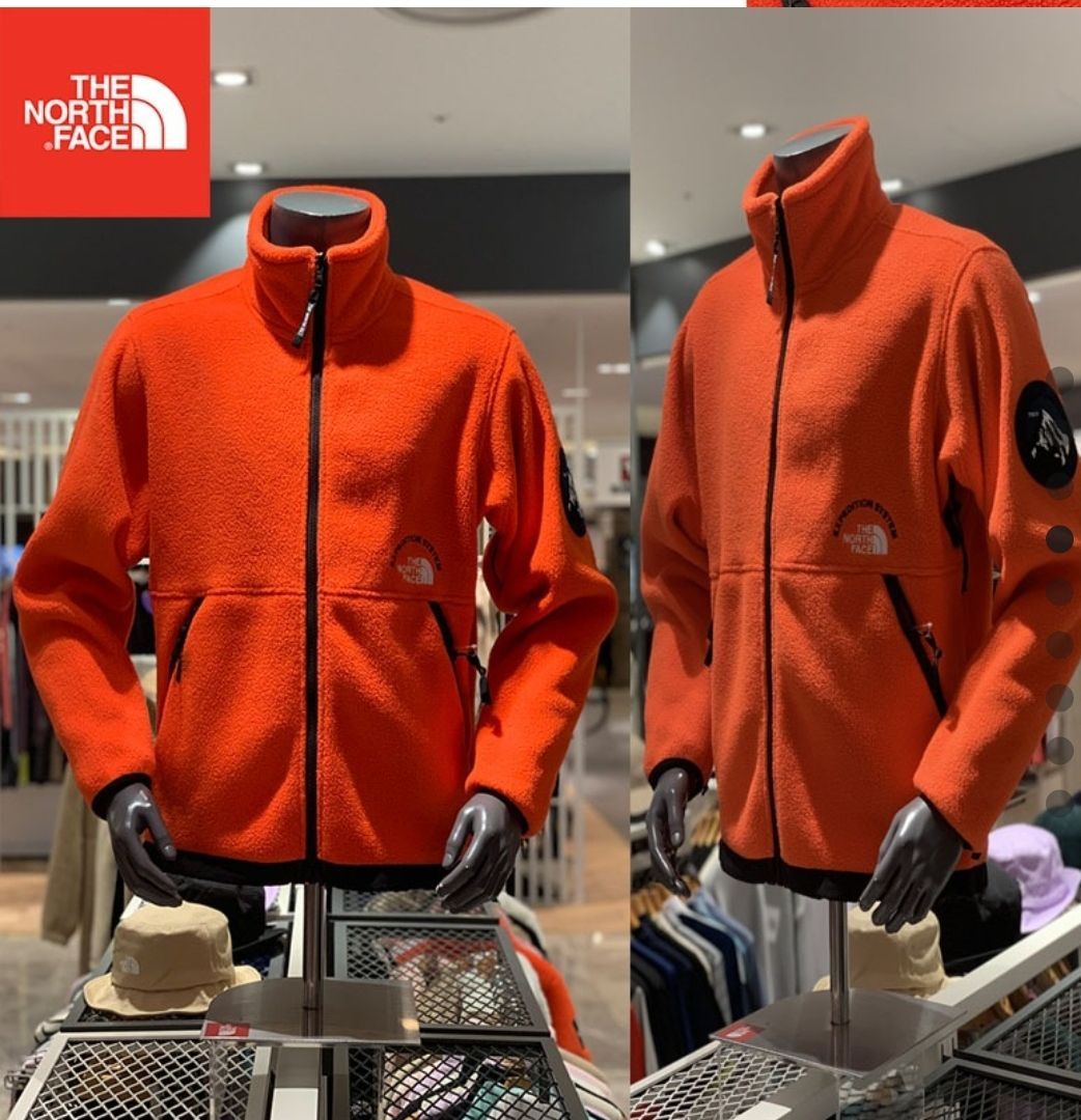 THE NORTH FACE FLEECE JACKET フリース　ジャケット人気商品　ノースフェイス　 海外限定　韓国　ホワイトレーベル　 モコモコ  もふもふ ボア フリース 新品　タグ付き　フリースジャケット エクスペディションジャケット