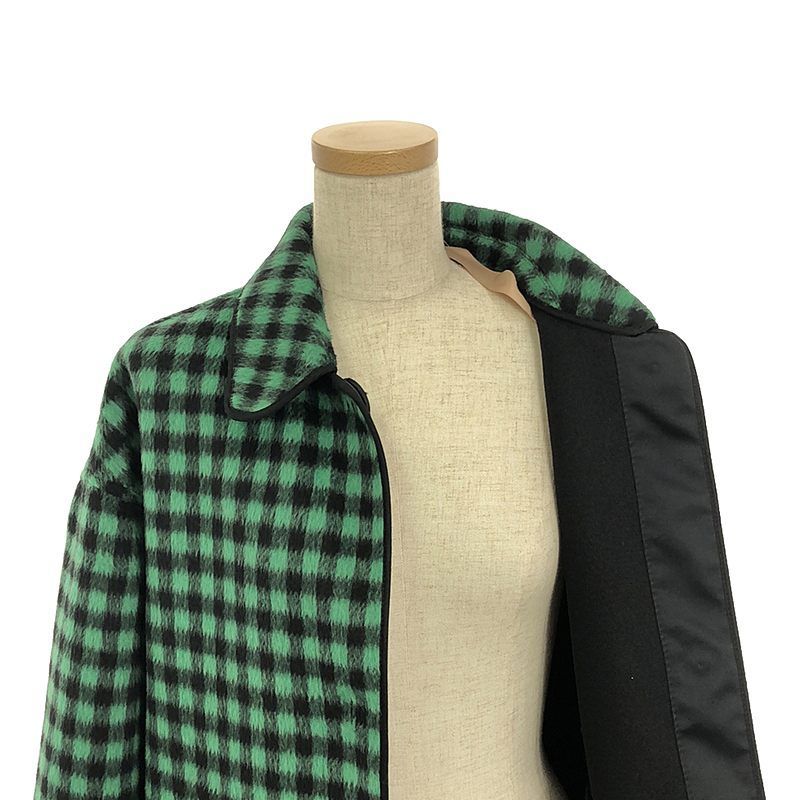 ✨極美品✨N°21 ヌメロヴェントゥーノ ギンガムチェックコート 36 N°21 / ヌメロヴェントゥーノ | 2022AW | ギンガムチェックコート | S