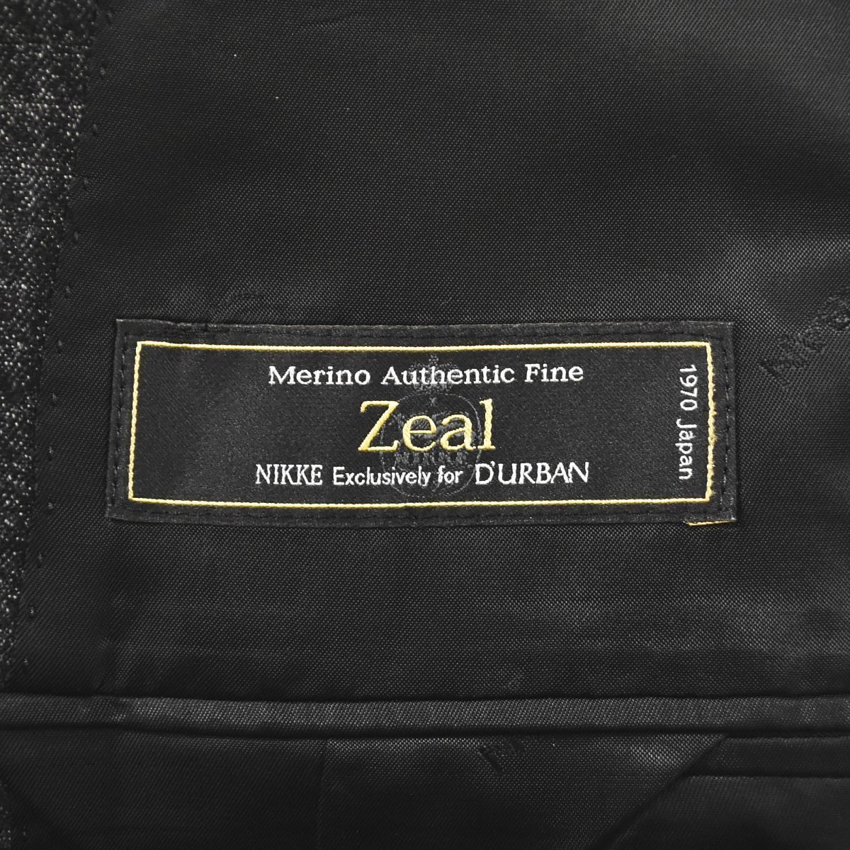 日本製 ダーバン x ジール DURBAN ニッケ NIKKE Zeal 生地