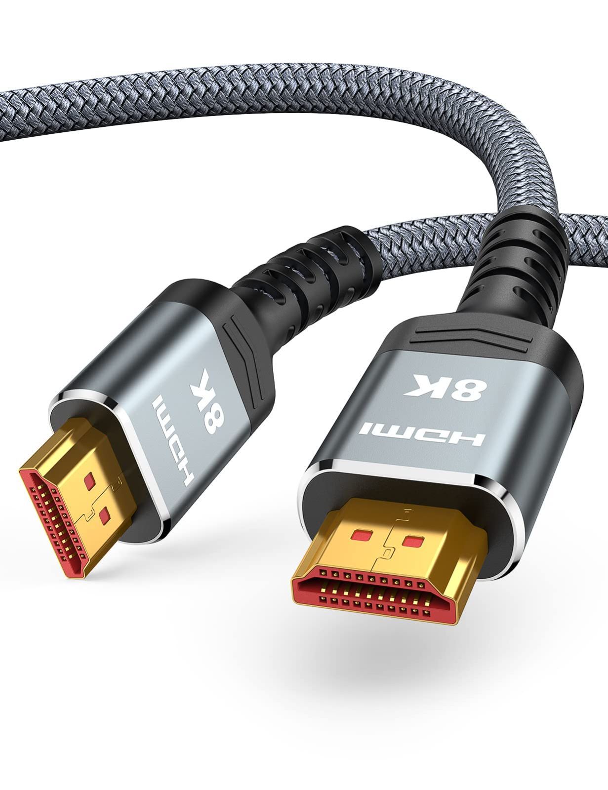 Cable Micro HDMI A HDMI Woednx 2 Metros - Soporta 4K@60Hz, HDR, ARC, Compatible Con Raspberry Pi, Cámaras Y Más