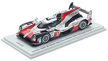 【中古】(未使用･未開封品)KID BOX × Spark 1/43 トヨタ TS050#8 ウィナー スパ・フランコルシャン 2018 セバスチャン・ブエミ/中嶋一貴/フェルナンド・アロンソ 完成品