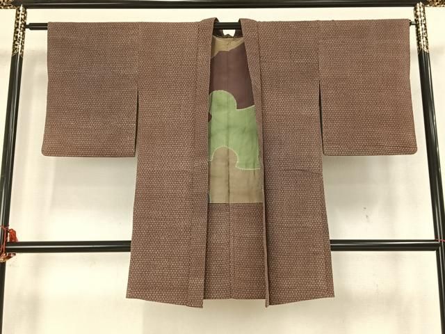 平和屋着物▽長羽織　立涌文　正絹　逸品　AAAX5226fy 平和屋着物▽長羽織 立涌文 正絹 逸品 AAAX5226fy