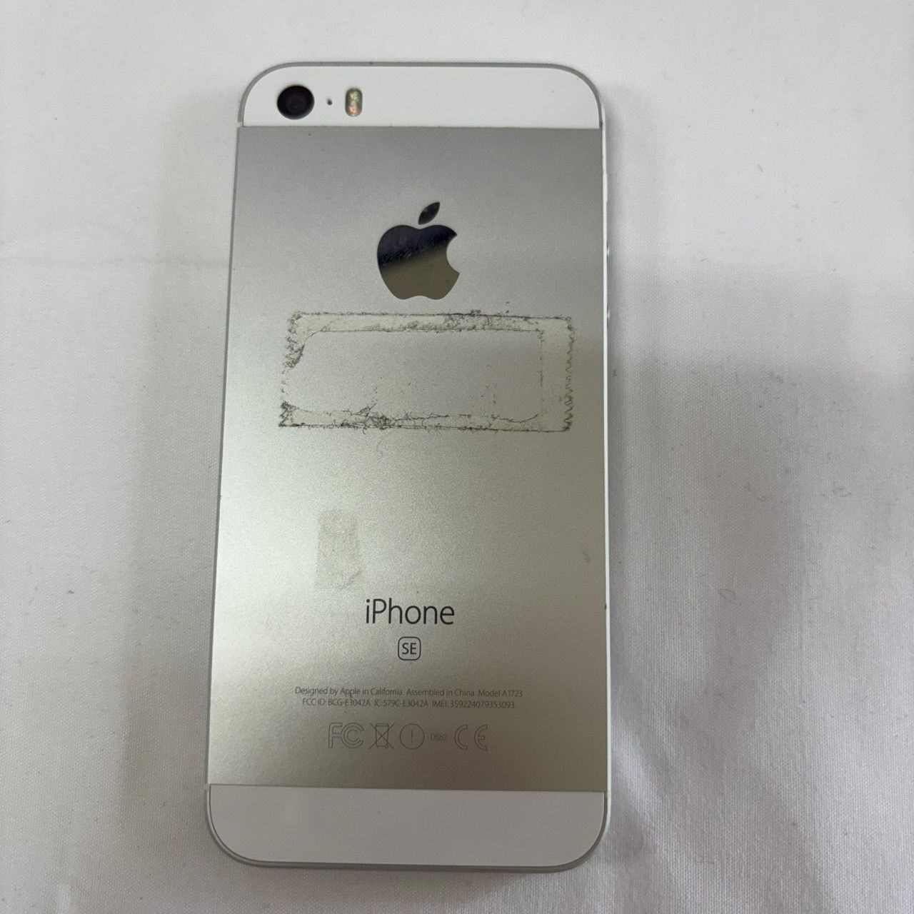 Apple iPhone SE 第一世代 シルバー simフリー ジャンク 56 - メルカリ