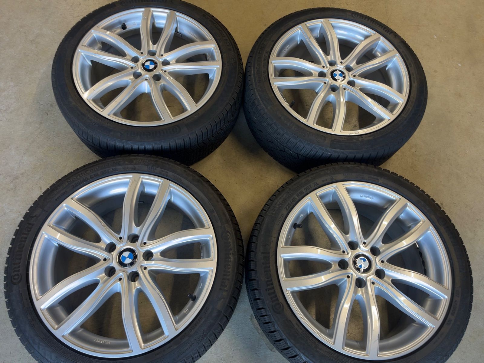 BMW G20 G21 G22 コンチネンタル 製 バリ山付 18インチ 4本セット