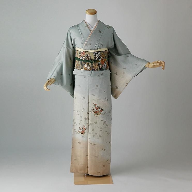 訪問着 正絹 久保田一竹 一竹辻が花 一竹工房 ぼかし 訪問着