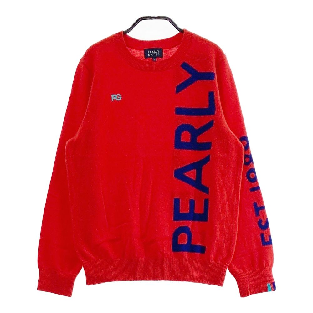 サイズ：1 PEARLY GATES パーリーゲイツ カシミヤニットセーター