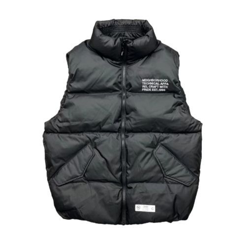 NEIGHBORHOOD 22SS CLASSIC DOWN VEST ダウンベスト Lサイズ - メルカリ