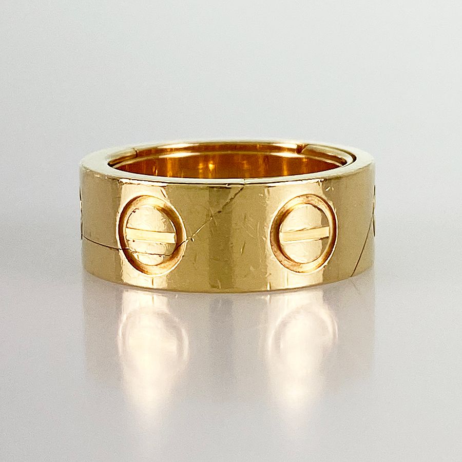 カルティエ Cartier アストロラブ K18YG 8号 48 リング sss