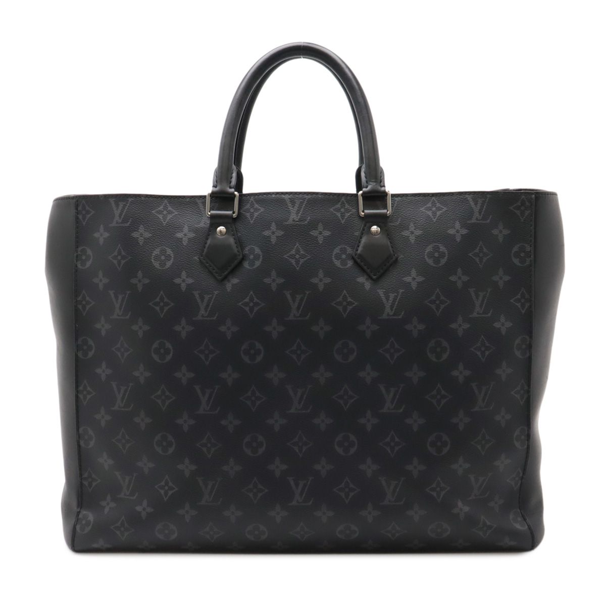 LOUIS VUITTON ルイ ヴィトン モノグラムエクリプス グラン サック トートバッグ ラージトート ビジネスバッグ ポーチ付き M44733