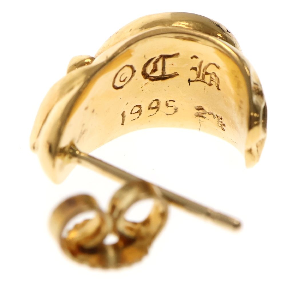 CHROME HEARTS (クロムハーツ) 22K CARVED TEARDROP カーブドティア