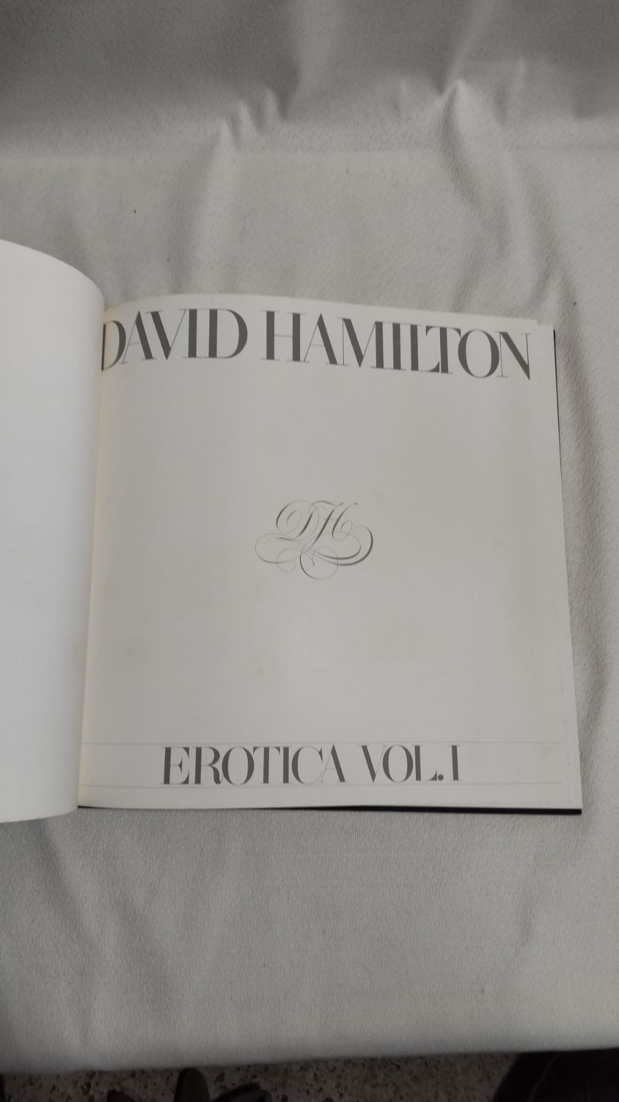 David Hamilton Erotica VOL.1 デビッド・ハミルトン 日本芸術出版社