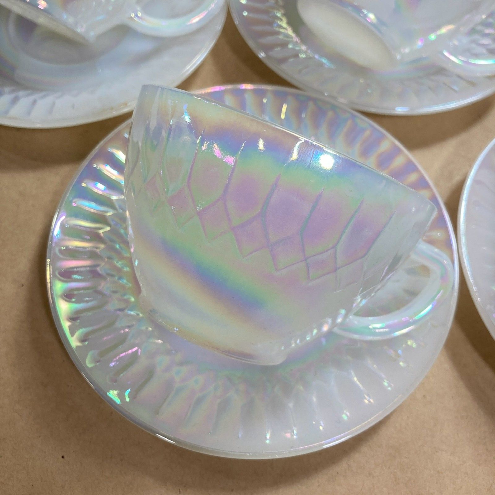 フェデラル オーロラ カップ＆ソーサー 6客セット