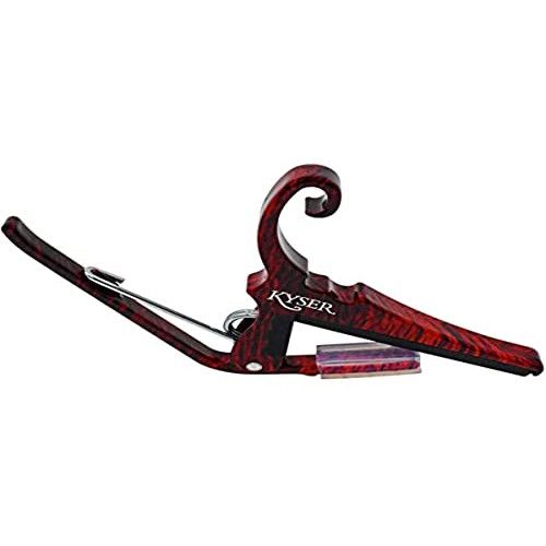 Kyser (カイザー) クイックチェンジ カポタスト, クラシック/フラメンコギター用, ローズウッド, KGCRW (0009265016474)