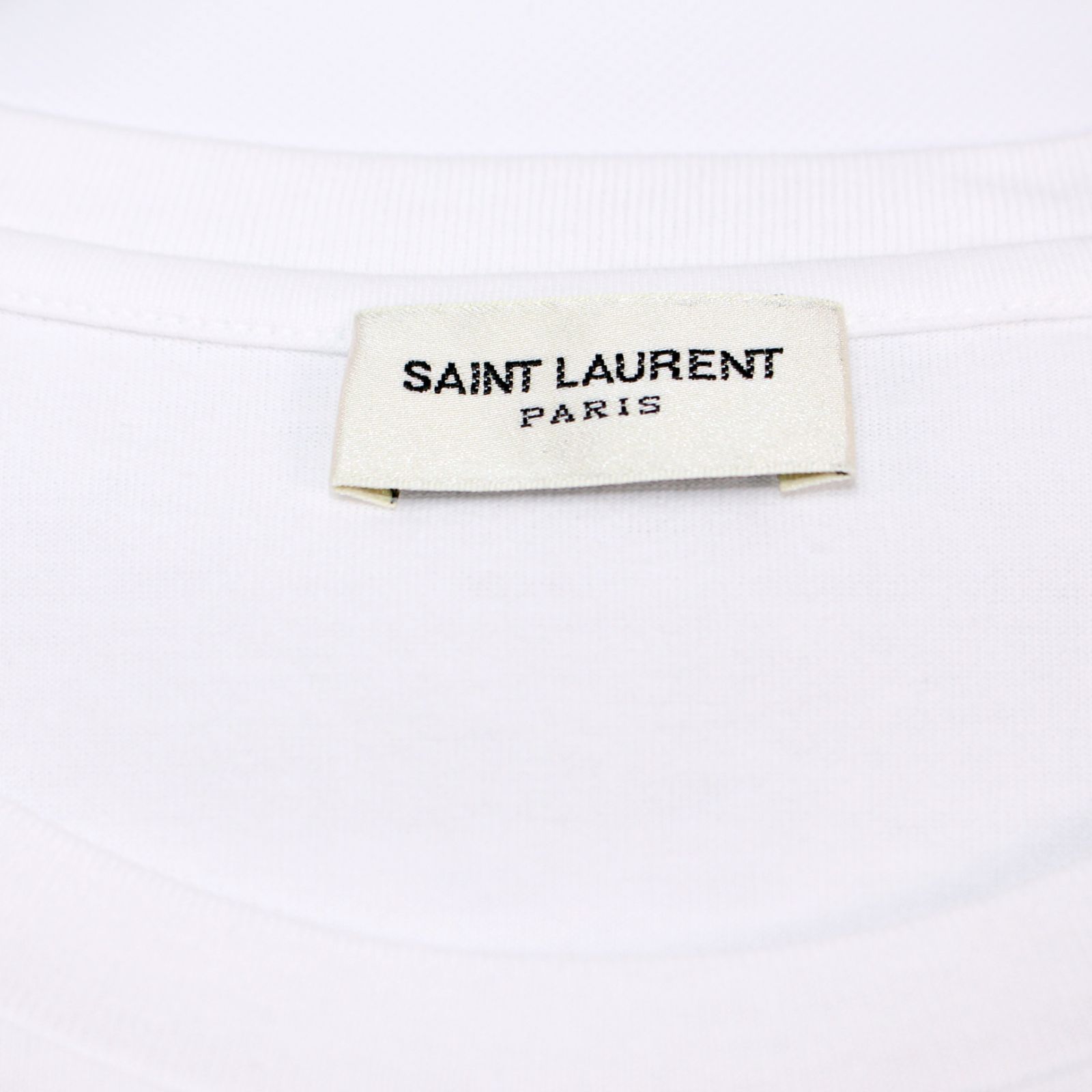 サンローラン Saint Laurent ショートスリーブ ロゴ オーガニック