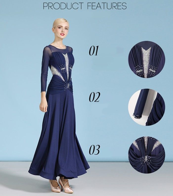 ドレス 社交ダンス衣装