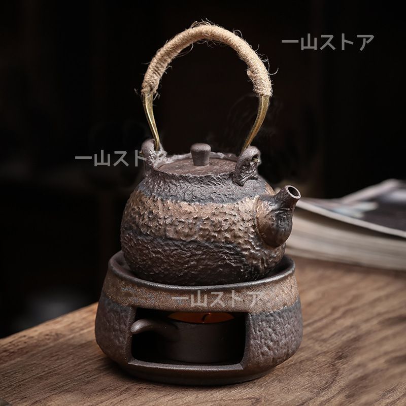 新品・未使用】鉄瓶 鉄びん 直火可 やかん 大容量 220mL 鉄器