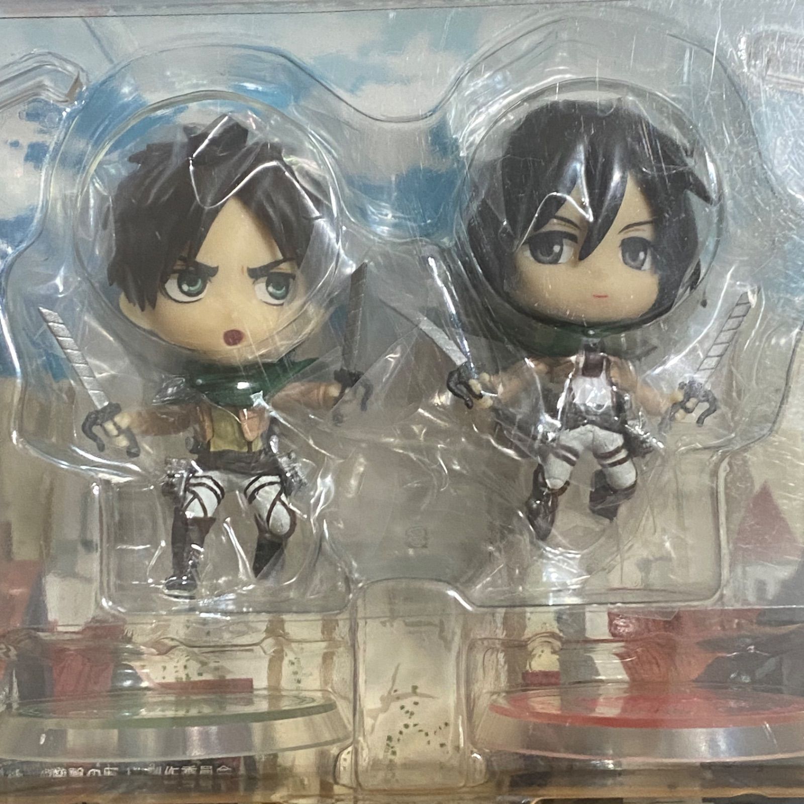 一番くじ 進撃の巨人 飛べ！調査兵団 B賞 エレン ミカサ きゅん