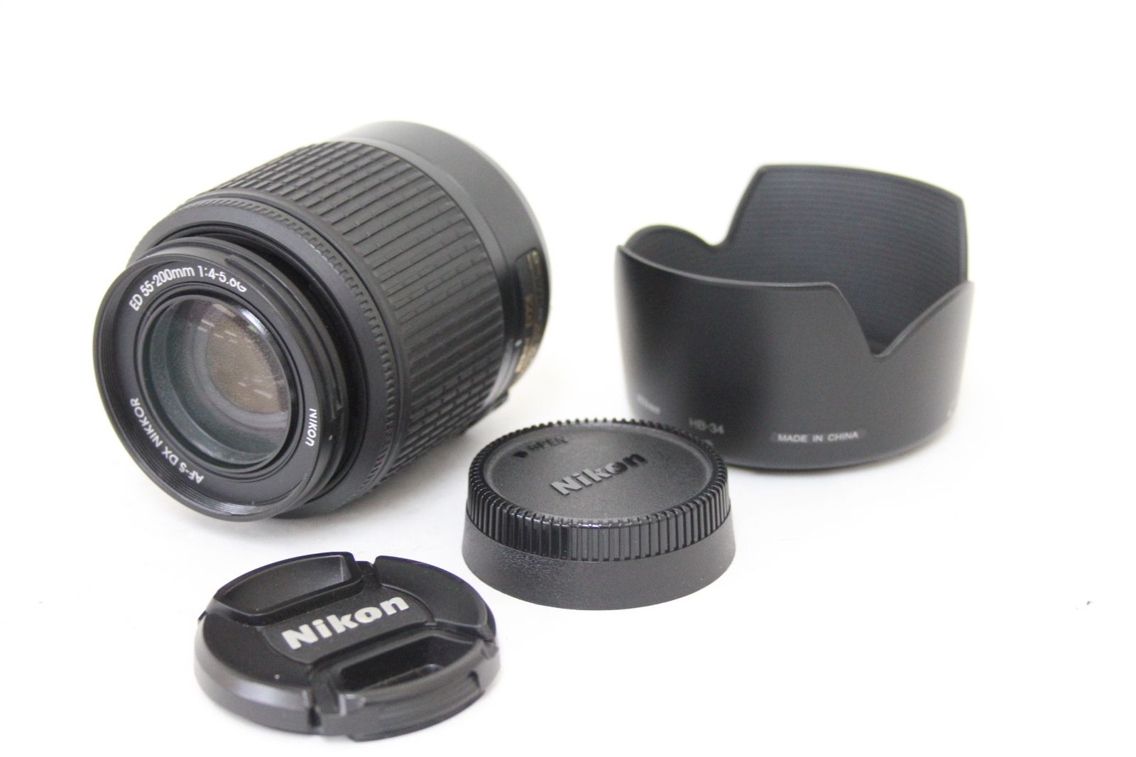 訳あり品】 ニコン Nikon DX AF-S NIKKOR 55-200mm F4-5.6G ED 前後
